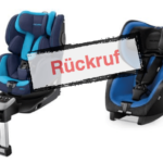 Rueckruf Recaro Kindersitze
