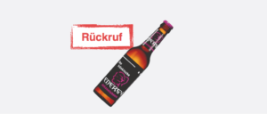 Rückruf Wernecker Bierbrauerei Das fränkische Energy Johannisbeere