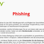 eBay Phishing Einladung Webinar Umfrage