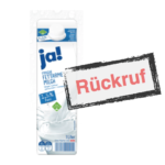 ja Milch Rückruf Rewe