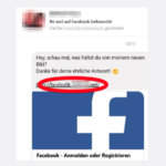 2017-08-07 Facebook Spam Phishing Messenger Nachricht