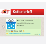 2017-08-22 WhatsApp Spam Kettenbrief Eyyy Schau mal iPhone 7 Gutscheine (1)