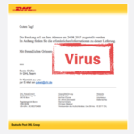 2017-08-24 DHL-Spam Mail Virus