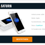 2017-08-28 Spam Mail Saturn Gewinn iPhone