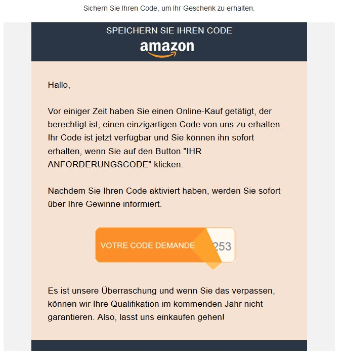 2018-08-15 Amazon Spam Nachricht Sie_haben_ein_Smartphone_gewonnen_