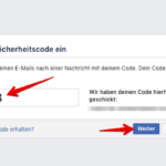 Anleitung Facebook Passwort zurücksetzen 3