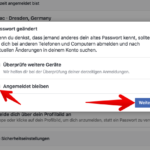 Facebook Passwort ändern 01