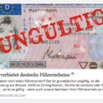 Fake-News EU verbietet deutsche Fuehrerscheine