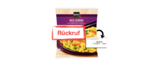 Rückruf Nasi Goreng Netto Copack