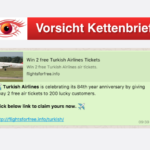 2017-09-04 Kettenbrief WhatsApp 2 Flugtickets gewinnen