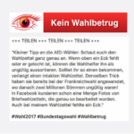 2017-09-11 Bundestagswahl Fake Wahlbetrug Stimmzettel