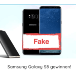 2017-09-27 Spam Mail O2 Fake Samsung Galaxy S8