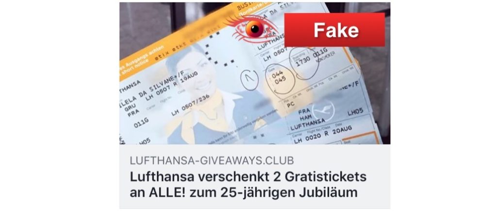 2018-02-15 Lufthansa Kettenbrief Facebook