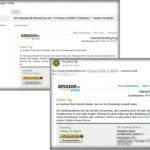 Amazon E-Mail Spam, Phishing, Fake oder echte Nachricht