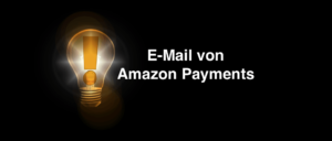 E-Mail von Amazon Payments Online-Rechnung PDF-Datei