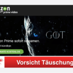 E-Mail von Prime Team zu kostenlosem Amazon Prime Konto