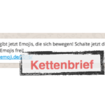 Emojis Kettenbrief WhatsApp