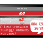 Fake Gewinnspiel Filialtester 80 Euro Einkaufsgutschein HM