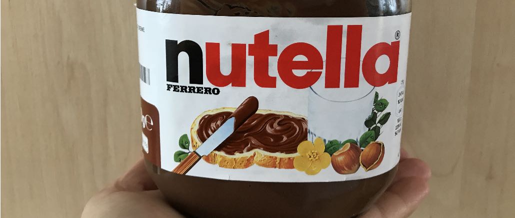 Gewinnspiel Nutella Probierpaket nicht von Ferrero