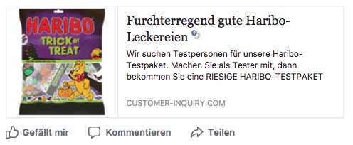 Haribo Testpaket Fruchterregend gute Haribo-Lechereien