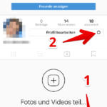 Instagram Passwort ändern 1