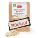 Keimling Naturkost GmbH ruft Hanfsamen geschält zurück