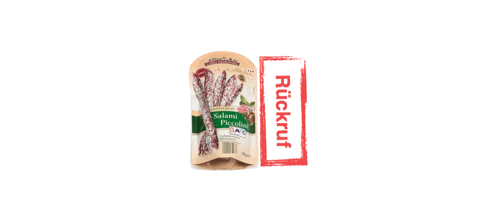 Rückruf Salami Aldi Nord