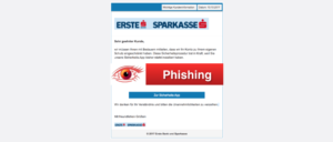 2017-10-13 Erste Bank Sparkasse Phishing Wichtige Kundeninformation