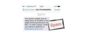 Apple Spam SMS