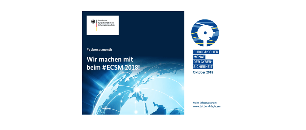 ECSM 2018 wir machen mit