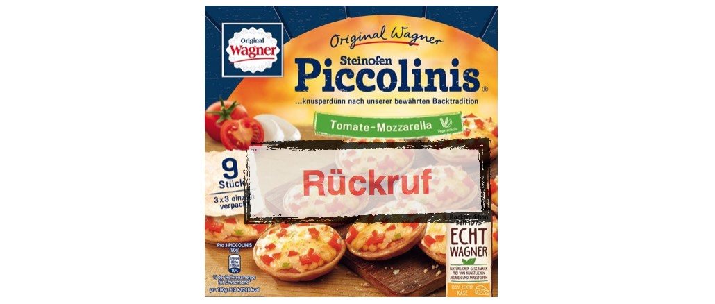 Rückruf Wagner Piccolinis