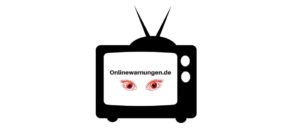 Symbolbild Onlinewarnungen Fernseher