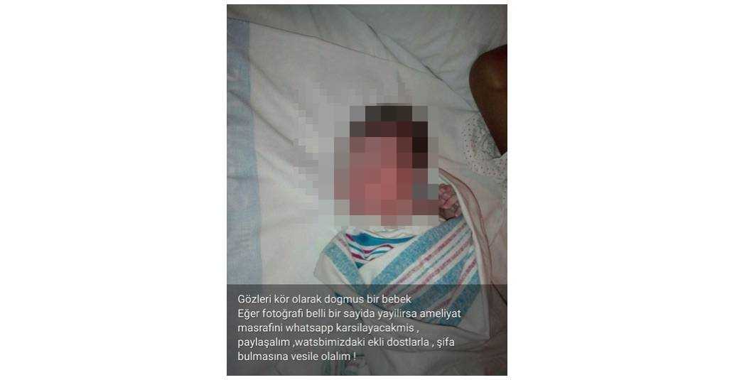 WhatsApp Blindes Baby Kettenbrief