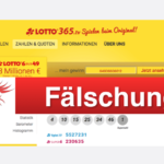 lotto365.de Fälschung fake betrug