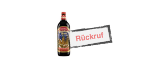 Rückruf Glühwein Binderer St Ursula Weinkellerei GmbH