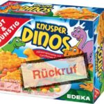 Rückruf Knusper Dinos Edeka und Marktkauf