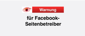 Warnung Faceboo Seitenbetreiber Phishing