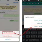 WhatsApp Nachrichten löschen - Anleitung
