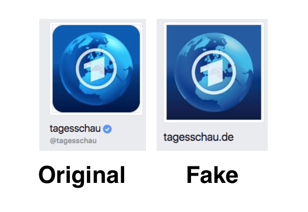 tagesschau und tagesschu.de auf Facebook im Vergleich