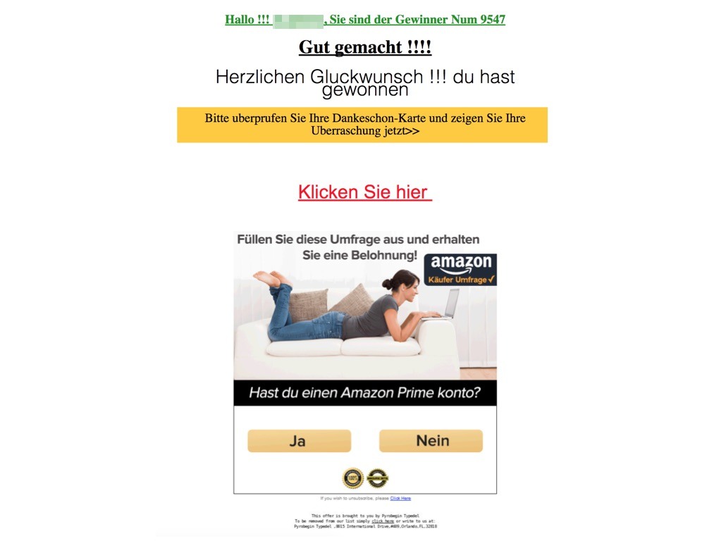 2017-12-01 Amazon Spam