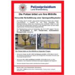 Fahndungsaufruf Polizei Brandenburg