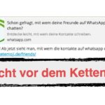 WhatsApp Update Kettenbrief