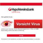 2018-02-27 Spam Phishing HypoVereinsbank aktuell
