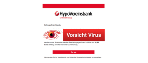 2018-02-27 Spam Phishing HypoVereinsbank aktuell