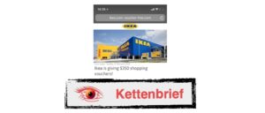 Kettenbrief Ikea Gutschein