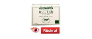 Rückruf Sauerrahmbutter Hamfelder Hof