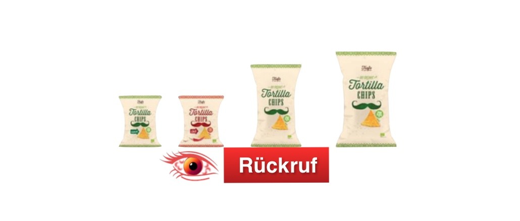 Rückruf Trafo Tortilla Chips