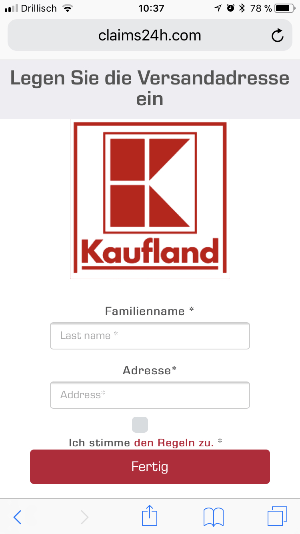 WhatsApp Facebook Kettenbrief Kaufland 199 Euro Geschenkkarte 4