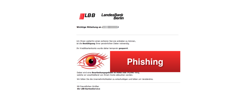 Landesbank Berlin LBB Phishing-Mails Spam