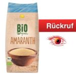 Lidl Rückruf Amaranth